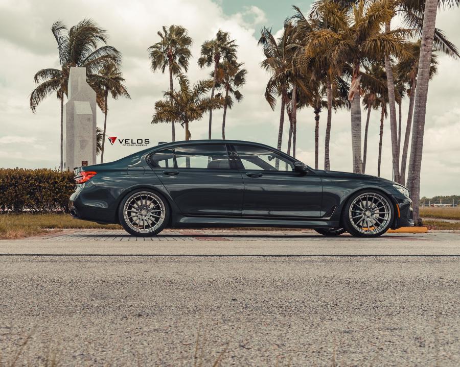  BMW 740Le xDrive on Velos Wheels (VLS02) 2019 года  (фото 5 из 10)